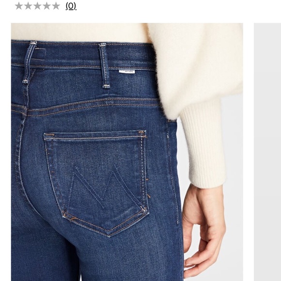 Mother The Hustler Ankle Fray Jeans BNWT - Picture 2 of 6